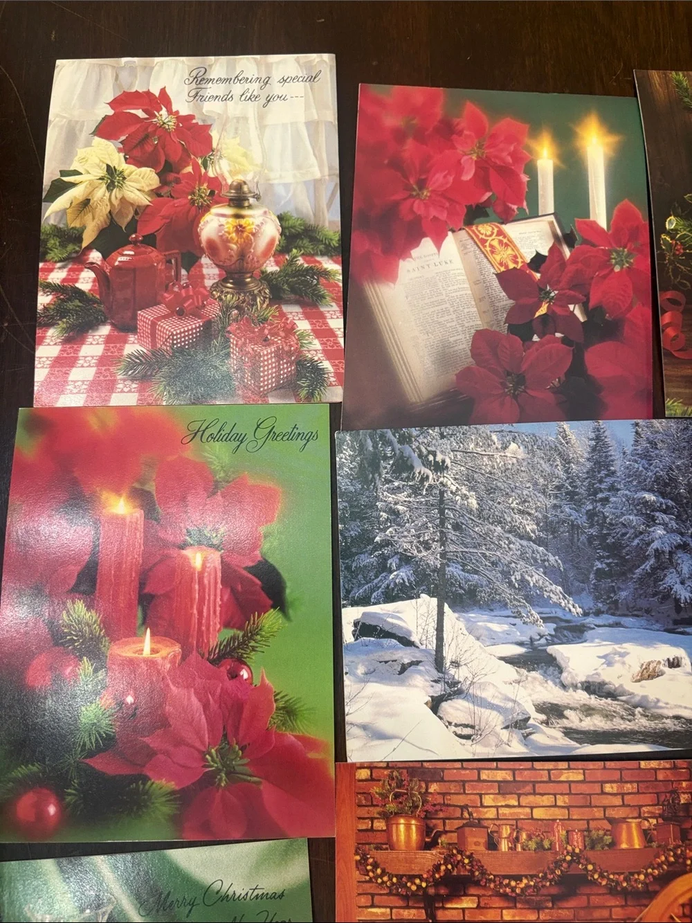 10 Vintage Holiday Greeting Cards